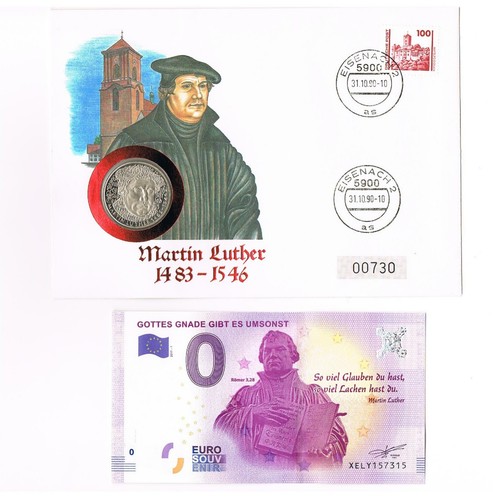 Martin luther numisbrief - martin, dm