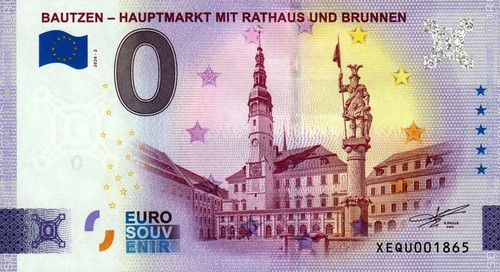 Null euro schein 0 - 0,