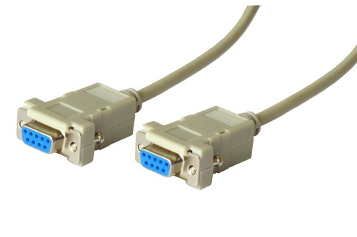 Nullmodem kabel rs232 - kabel, 9-polig